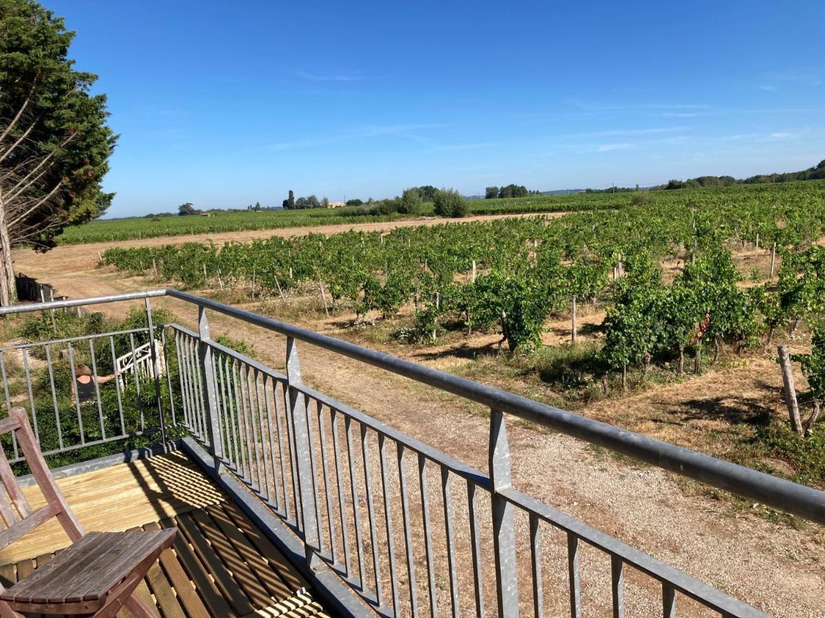 Gites Le Mathelin Lamothe-Montravel Exterior foto
